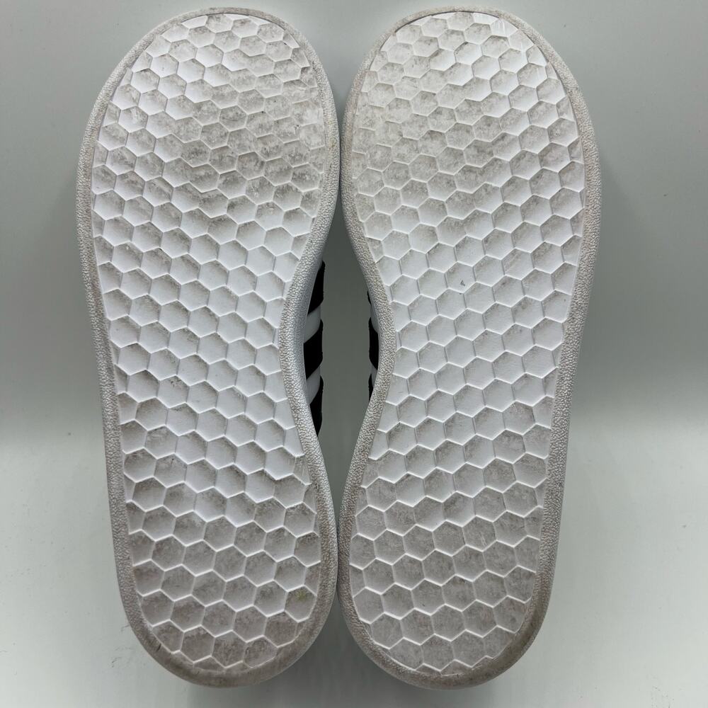 Adidas EF0103 Grand Court White Black Stripes Shoes | US Size 3.5 Women's 5 - Picture 8 of 10